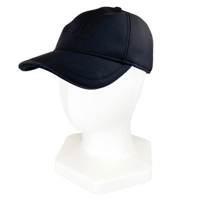 極美品 エルメス キャップ ブラック メンズ M