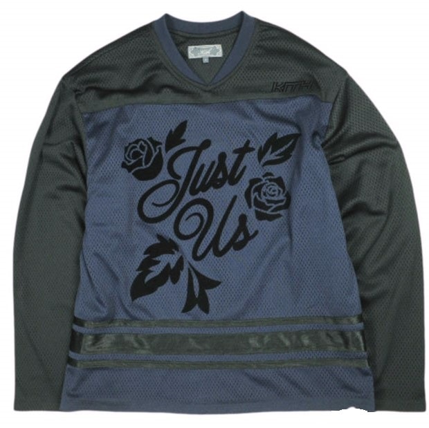 KITH NYC キスニューヨークシティ 25AW Malik Long Sleeve Mesh Jersey マリク ロングスリーブ メッシュ ジャージー 25072060000630 S Nocturnal 長袖 ゲームシャツ Tシャツ トップス