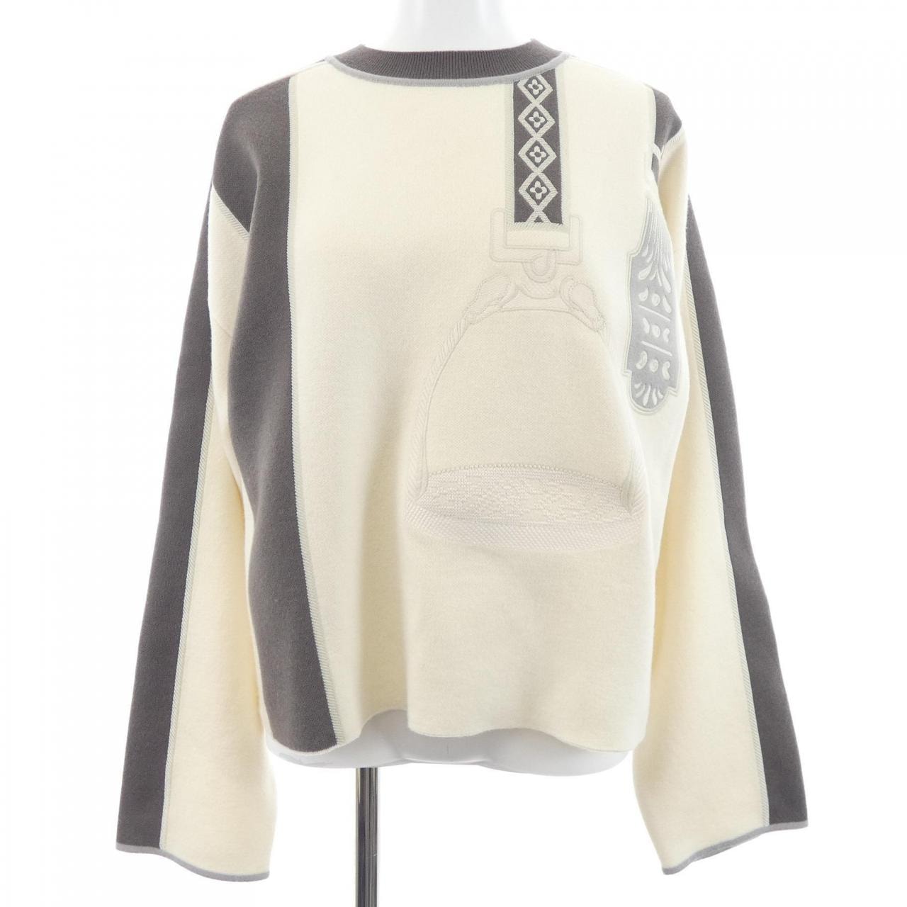 エルメス HERMES ETRIERS STIRRS 4E2653D5 ニット