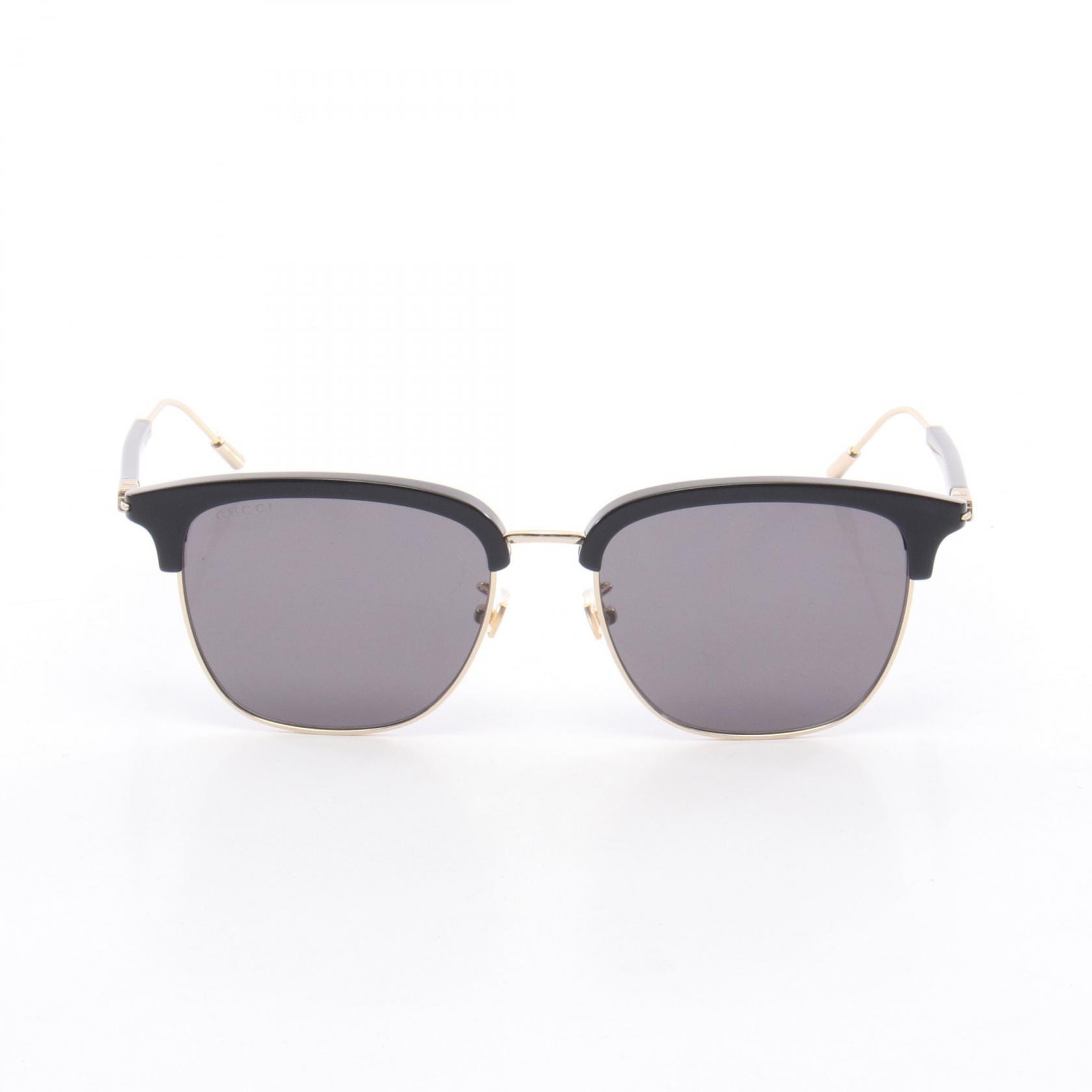 グッチ GUCCI サングラス 衣料品 プラスチック / メタル メンズ ブラック系 / ゴールド系 GG1275SA001 【新品】