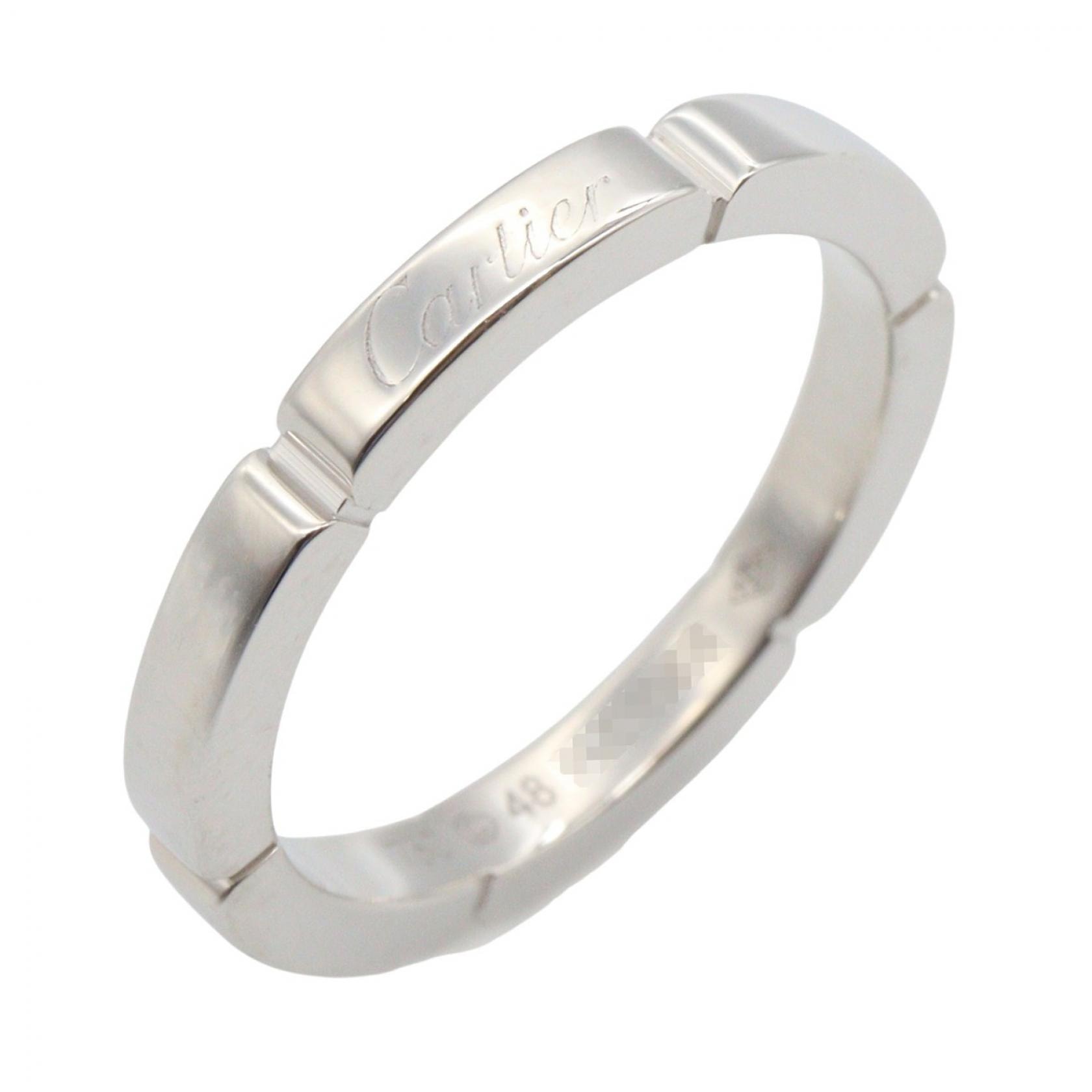 カルティエ CARTIER マイヨンパンテールリング リング・指輪 ジュエリー K18WG(ホワイトゴールド) レディース シルバー系 【中古】