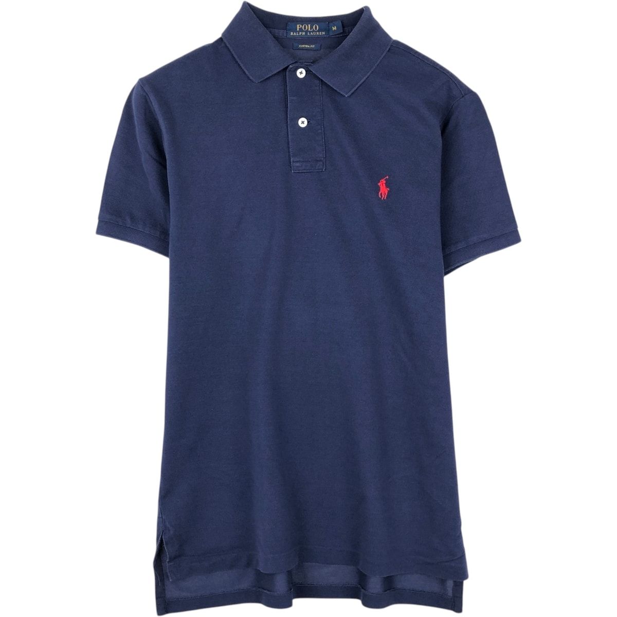 古着 ラルフローレン Ralph Lauren POLO RALPH LAUREN CUSTOM FIT 半袖 ポロシャツ メンズM相当/eaa653604