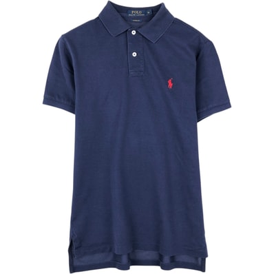 古着 ラルフローレン Ralph Lauren POLO RALPH LAUREN CUSTOM FIT 半袖 ポロシャツ メンズM相当/eaa653604