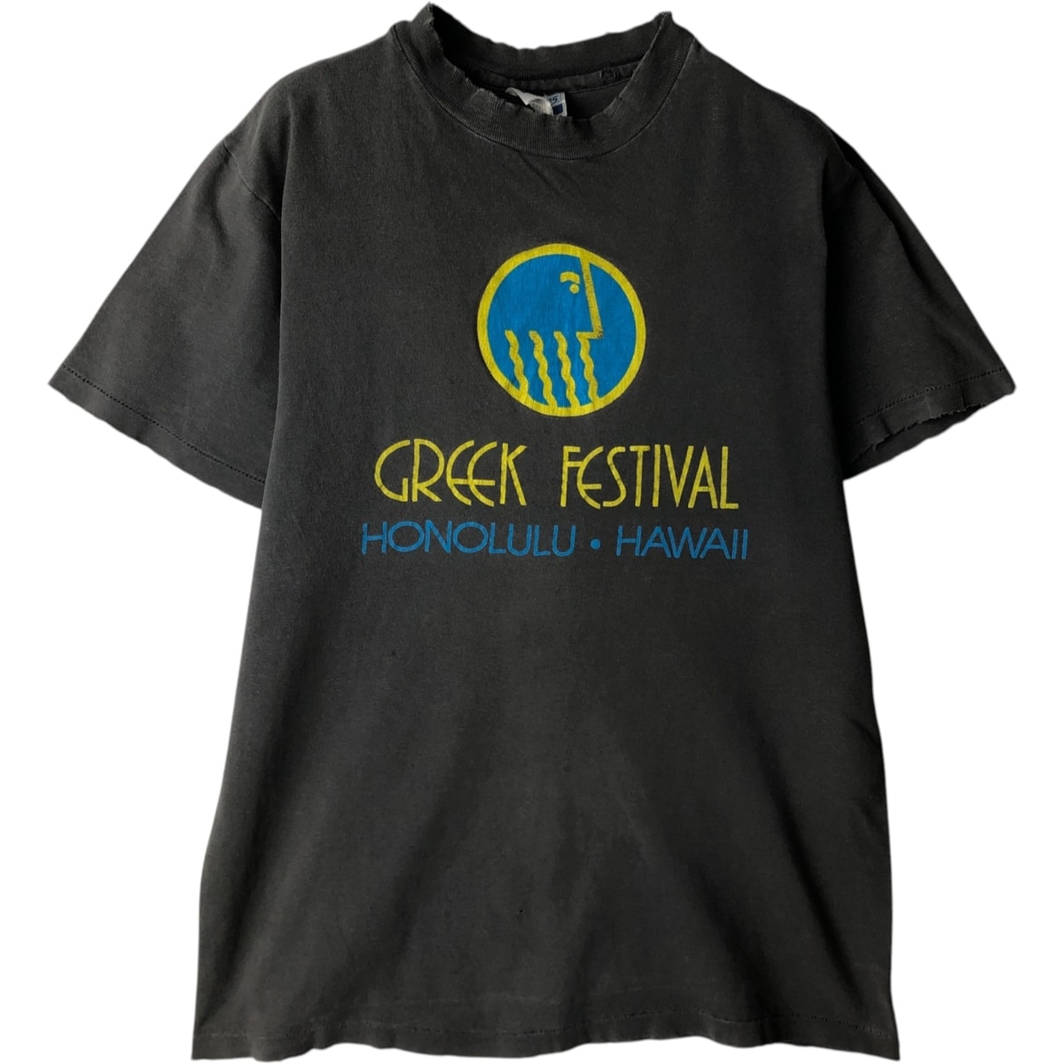 古着 80年代 ヘインズ Hanes BEEFY-T プリントTシャツ USA製 メンズM相当 ヴィンテージ/eaa626374