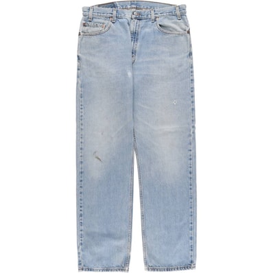 古着 00年代 リーバイス Levi's 505 REGULAR FIT STRAIGHT LEG テーパードデニムパンツ メンズw36相当/eaa553677