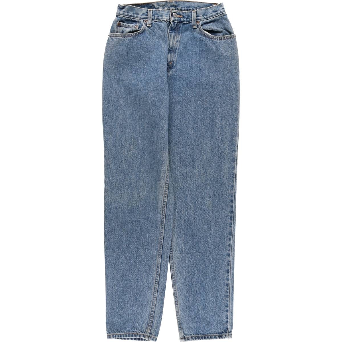 古着 00年代 リーバイス Levi's 550 RELAXED FIT TAPERED LEG テーパードデニムパンツ レディースL(w29)相当/eaa589296