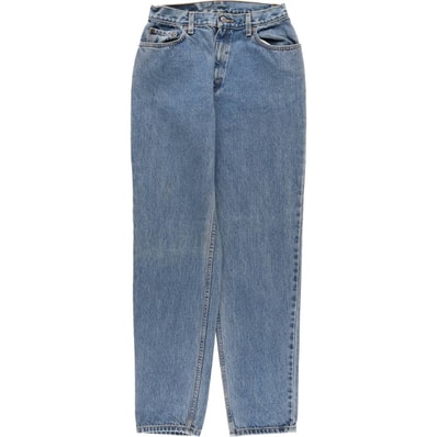 古着 00年代 リーバイス Levi's 550 RELAXED FIT TAPERED LEG テーパードデニムパンツ レディースL(w29)相当/eaa589296