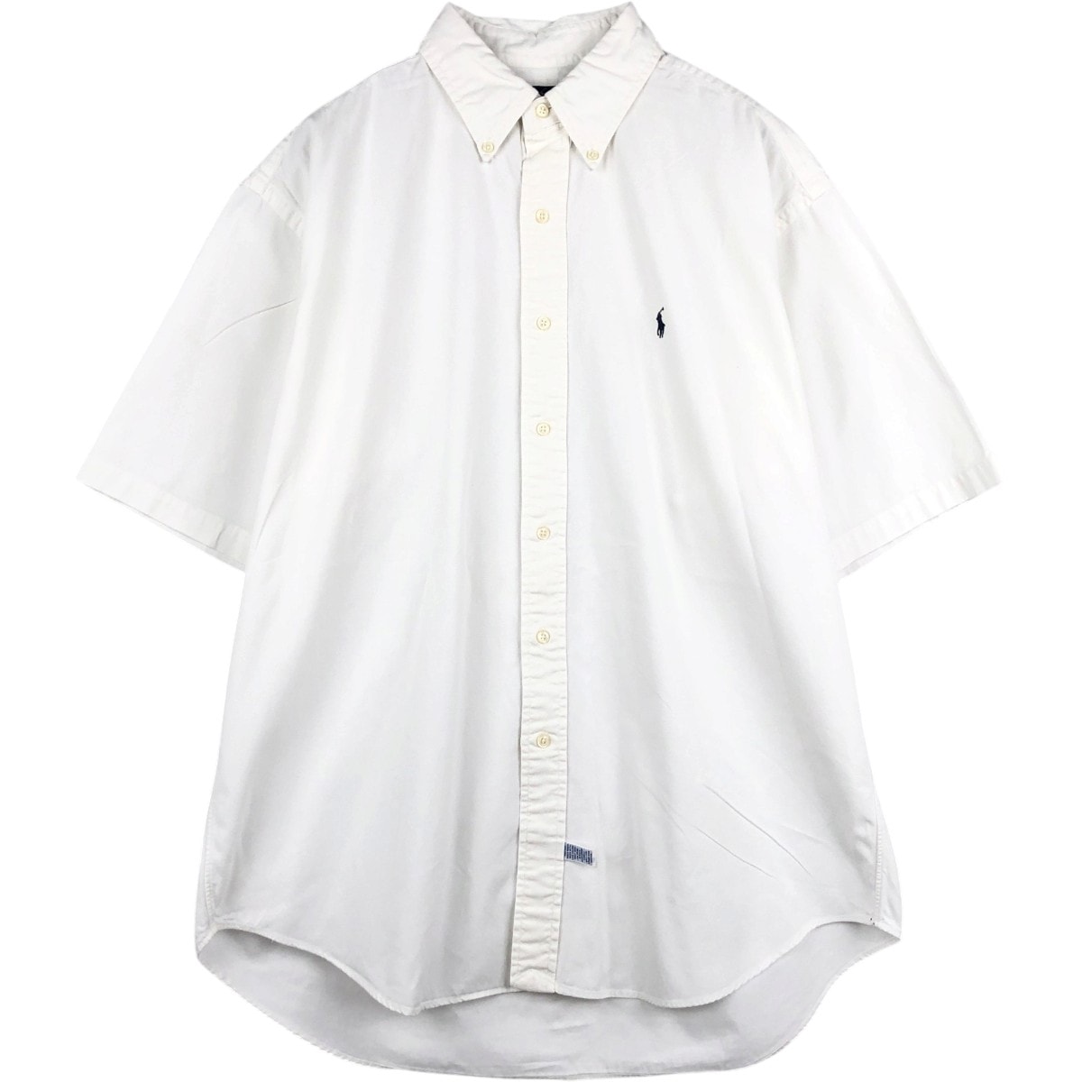 古着 ラルフローレン Ralph Lauren 半袖 ボタンダウンシャツ メンズL相当/eaa674524