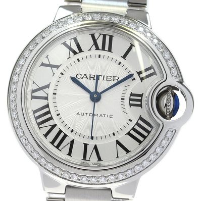 ☆美品 カルティエ バロンブルーMM W4BB0016 ボーイズ 【中古】