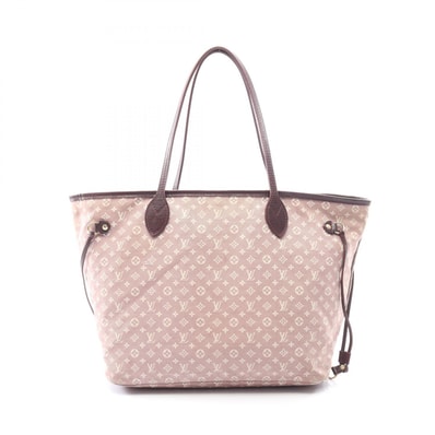 ルイ・ヴィトン LOUIS VUITTON ネヴァーフルMM トートバッグ バッグ キャンバス レザー モノグラム・イディール セピア レディース ボルドー系 / アイボリー系 M40515 【中古】