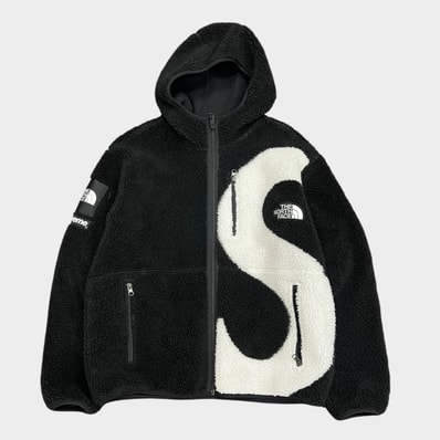 Supreme x The North Face S Logo Hooded Fleece Jacket "Black"