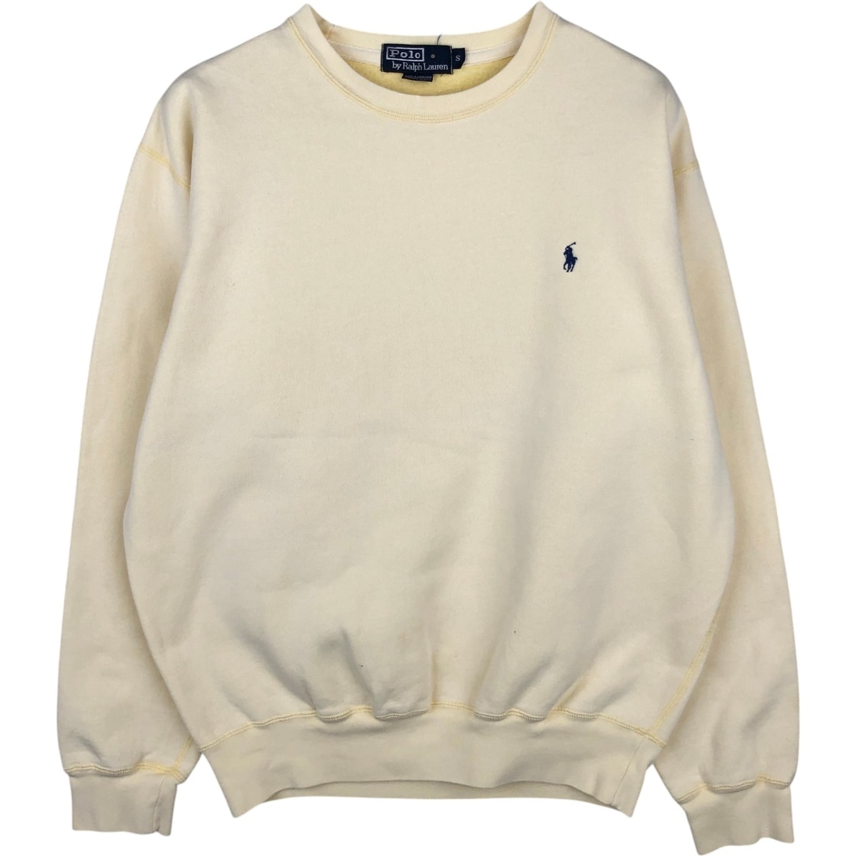 古着 ラルフローレン Ralph Lauren POLO by Ralph Lauren ワンポイントロゴスウェットシャツ トレーナー メンズS相当/eaa630487