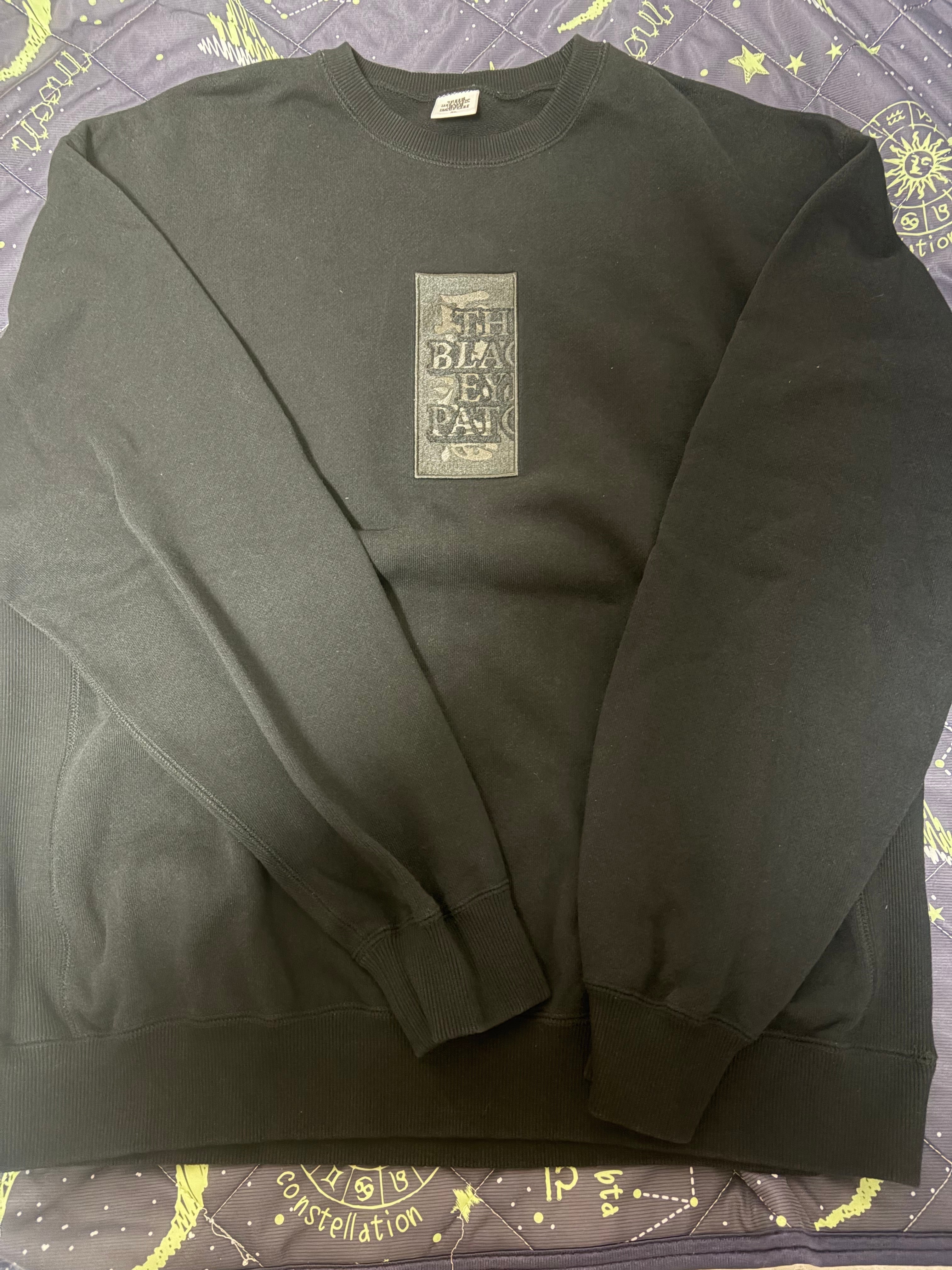 BlackEyePatch HWC Same Colored Crew Sweat "Black"