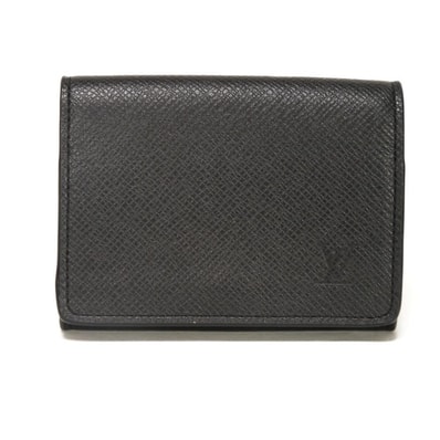 Louis Vuitton Enveloppe Carte de Visite Taiga "Noir"