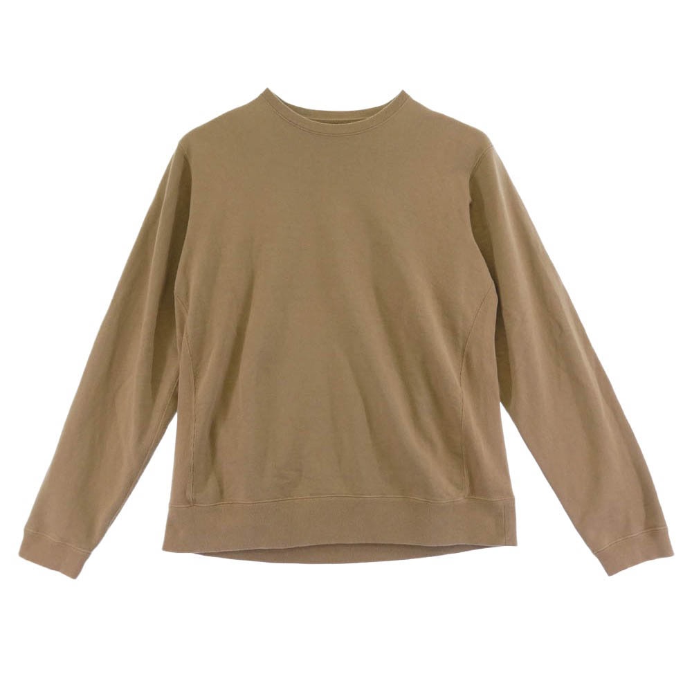 nonnative ノンネイティブ 19SS NN-C3503 COACH CREW PULLOVER COTTON SWEAT OVERDYED オーバーダイ加工 クルース ウェット ライトブラウン系 4【中古】