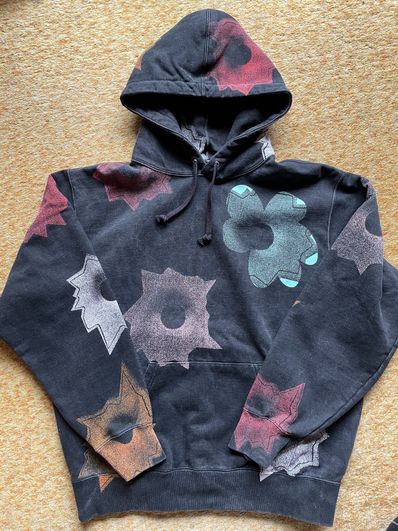 Supreme Nate Lowman Hooded Sweatshirt "Black"