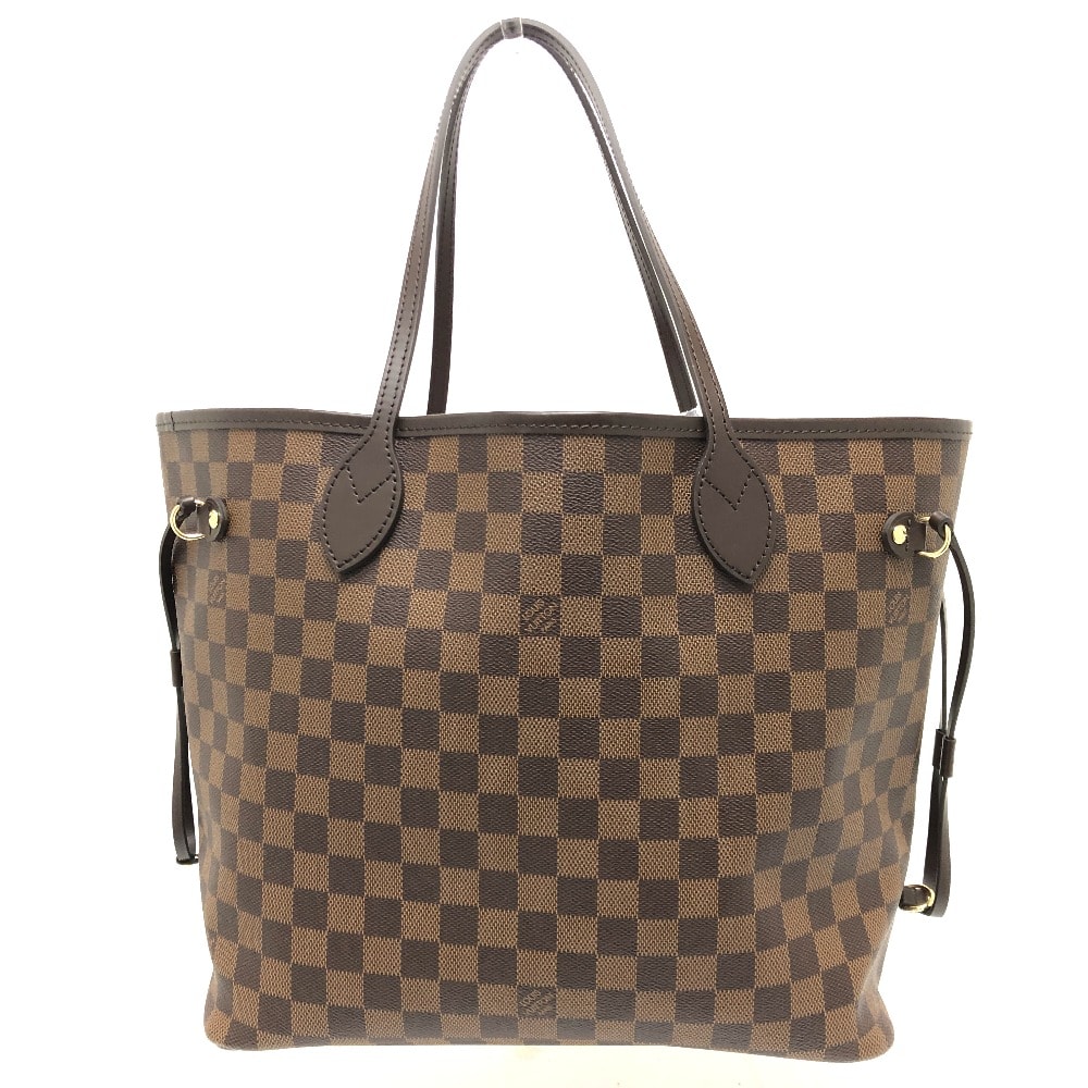 ルイヴィトン LOUIS VUITTON ネヴァーフル MM N40599 トートバック カバン バック 肩掛けバック トートバッグ ダミエキャンバス エベヌ ブラウン 未使用