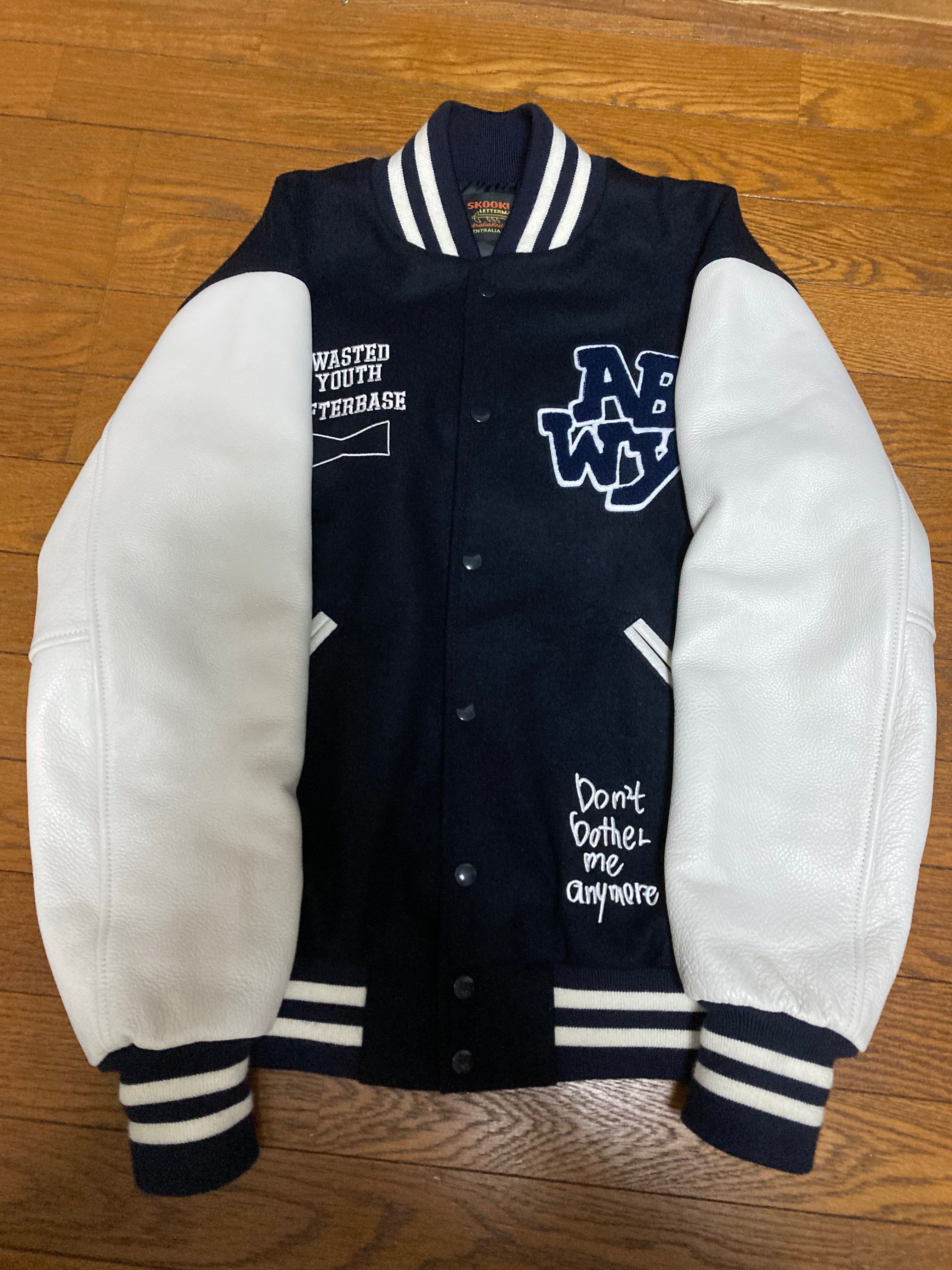 Wasted Youth Afterbase VARSITY JACKET "Navy" / VERDY