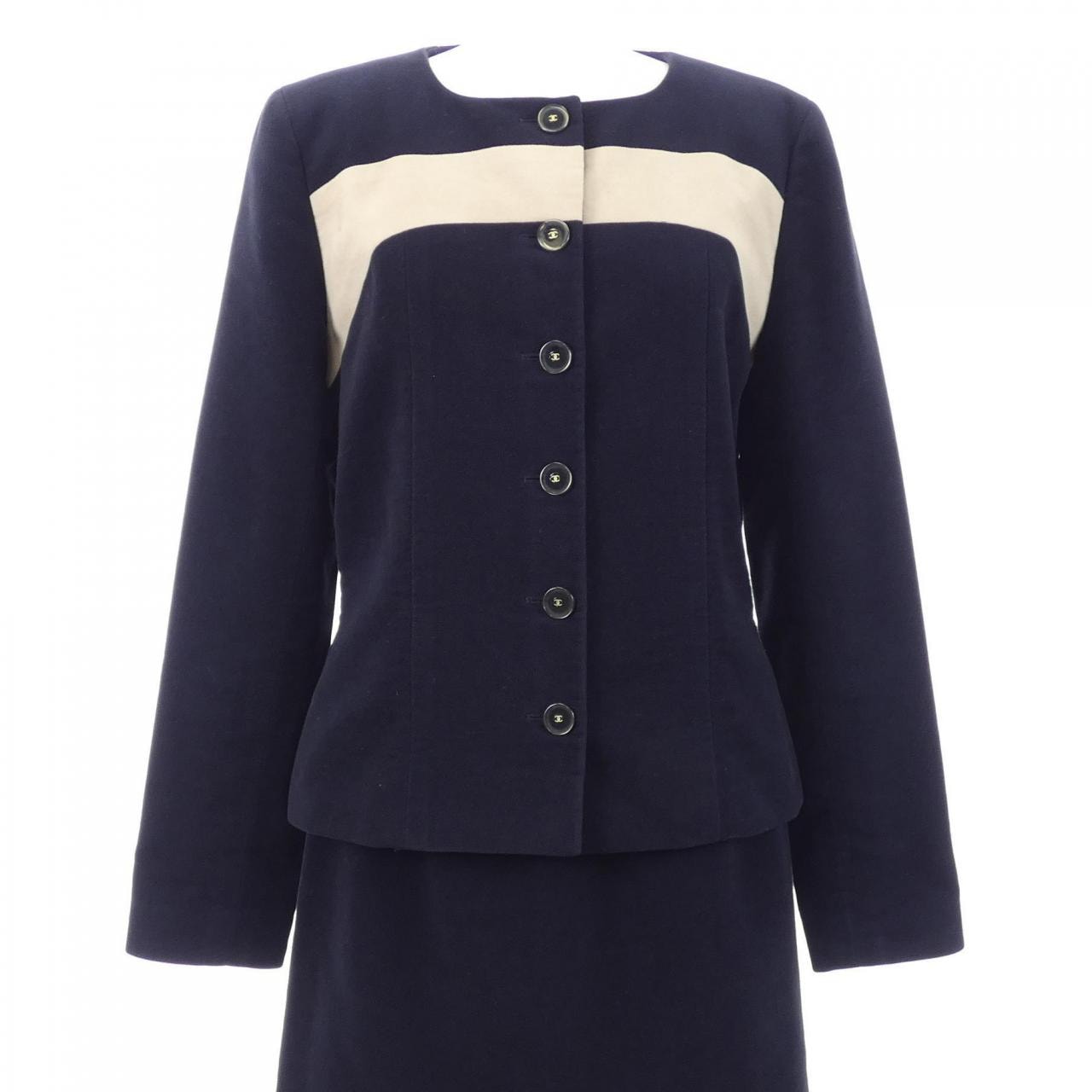 【ヴィンテージ】シャネル CHANEL P15639V08478 スーツ