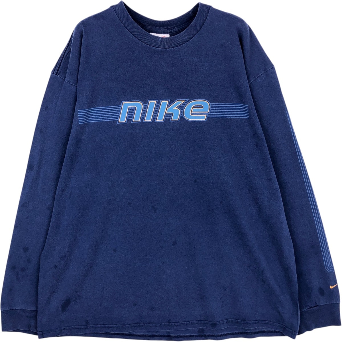 古着 90年代 ナイキ NIKE ロングTシャツ ロンT USA製 メンズL相当 ヴィンテージ/eaa631375