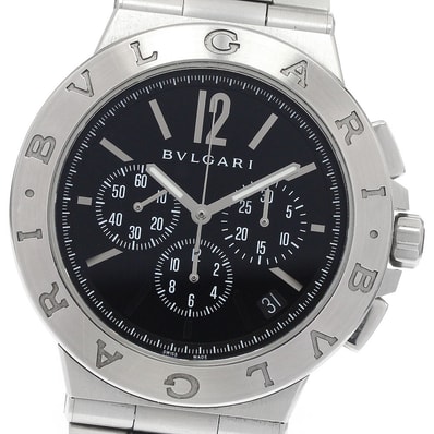 ブルガリ ディアゴノ・ヴェロチッシモ DG41SCH メンズ 【中古】