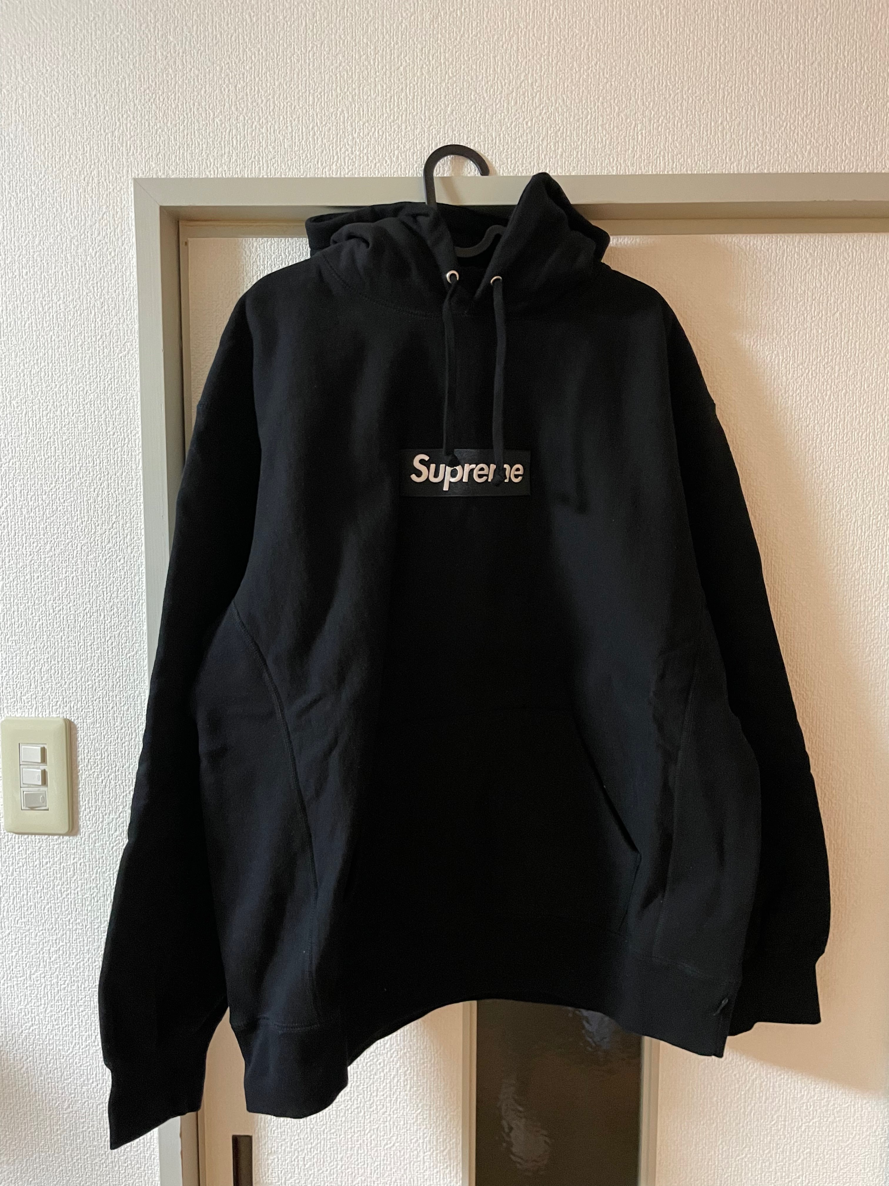 Supreme Box Logo Hooded Sweatshirt "Black" (21FW)