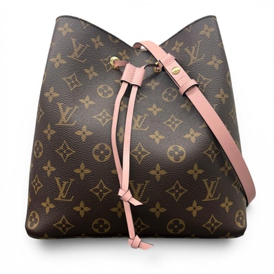 LOUIS VUITTON 展示品級 美品 ルイヴィトン ネオノエMM モノグラム ショルダーバッグ M44022 PVC レザー RFID確認済 バケット ヴィトン LV Aランク 中古 鑑定済