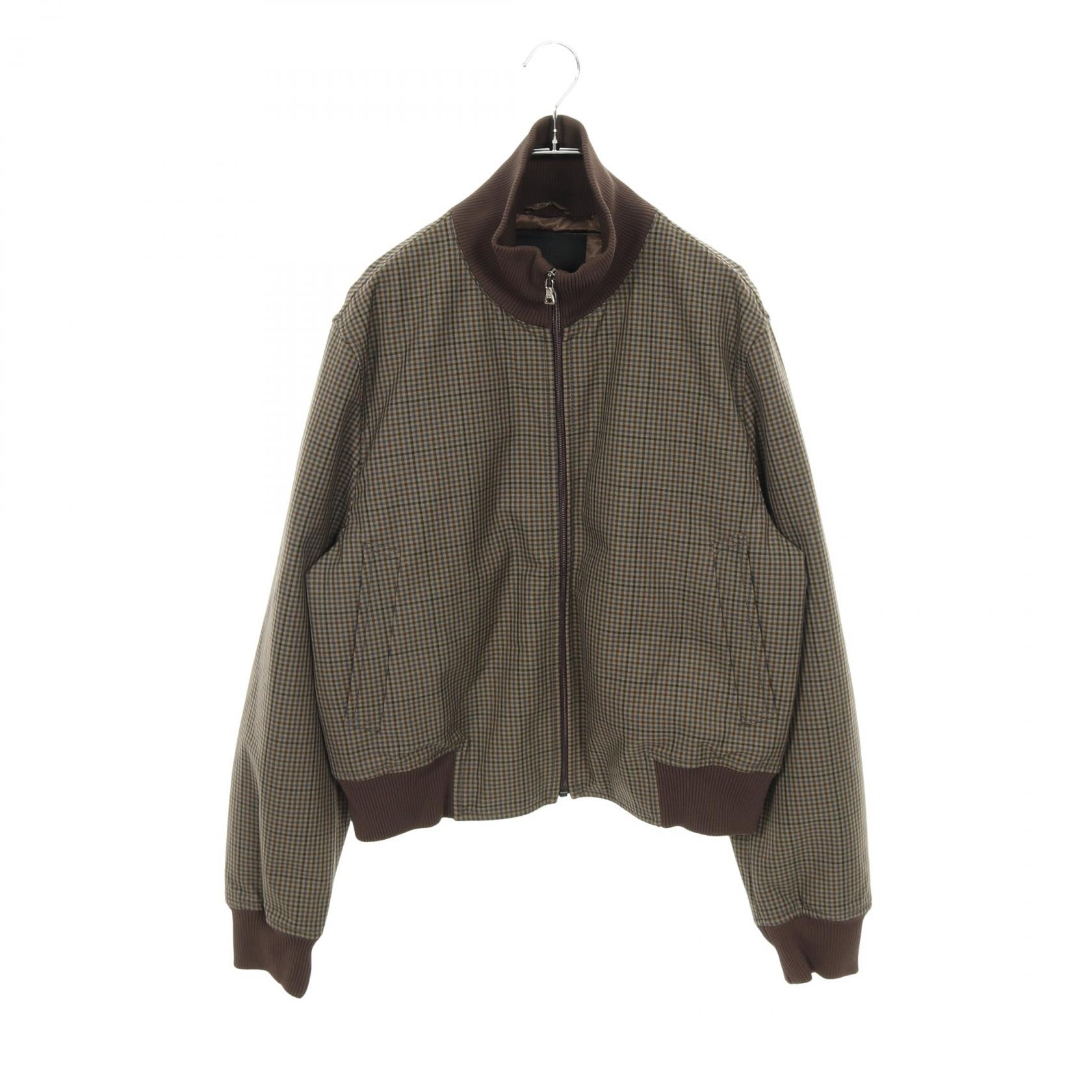 プラダ PRADA ブルゾン 衣料品 アウター ナイロン メンズ カーキ系 / ブラウン系 【中古】