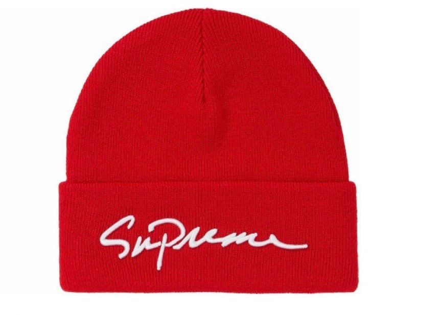Supreme CLASSIC Script Beanie 