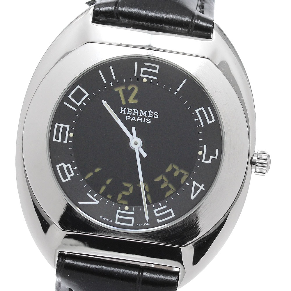エルメス エスパス  ES1.710 クォーツ メンズ 【中古】