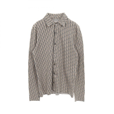 ディオール Dior オブリーク 衣料品 トップス コットン メンズ ベージュ系 023M550AT099 【中古】