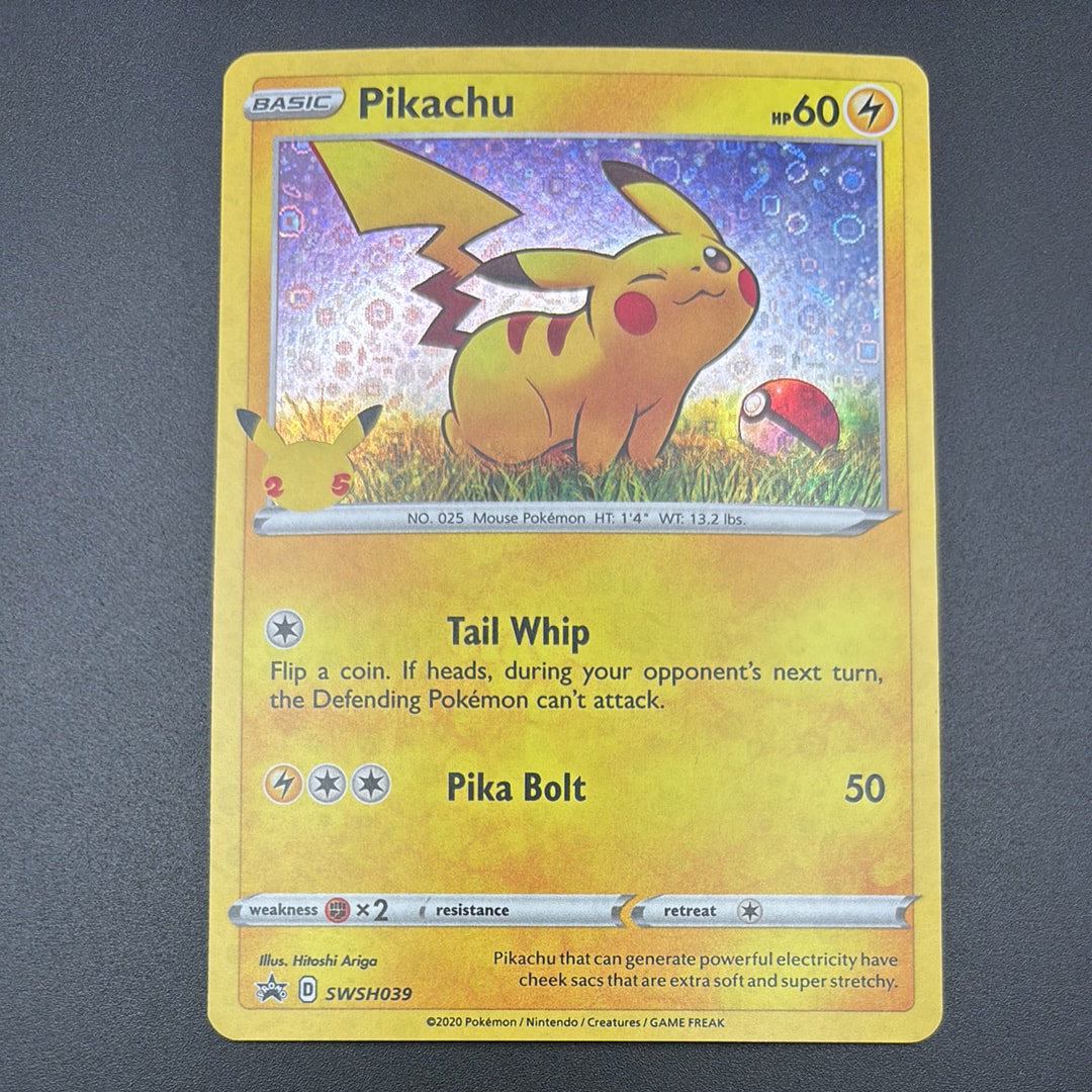 ピカチュウ P [SWSH039]【英語版】(ソード&シールド「プロモーションカード」)