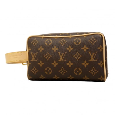 ★最終価格【6cd5760】ルイヴィトン クラッチバッグ モノグラム ロッカードップ キット M83112 ブラウン【中古】メンズ レディース ユニセックス