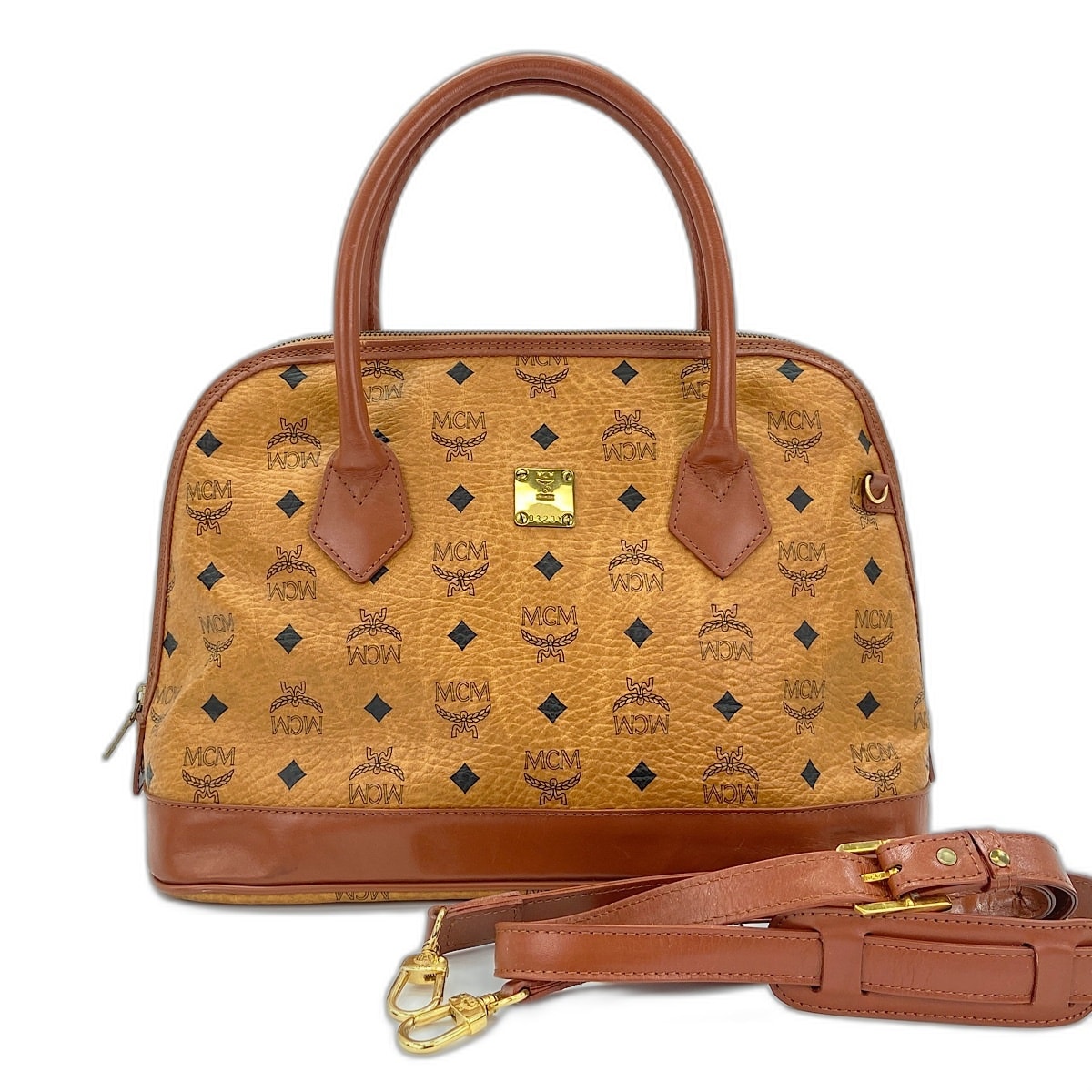 エム・シー・エム MCM 2WAY ハンドバッグ【中古】