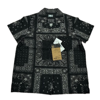 THE NORTH FACE ザノースフェイス ショートスリーブクライミングサマーシャツ SIZE M レディース NRW21931 ブラック×ホワイト