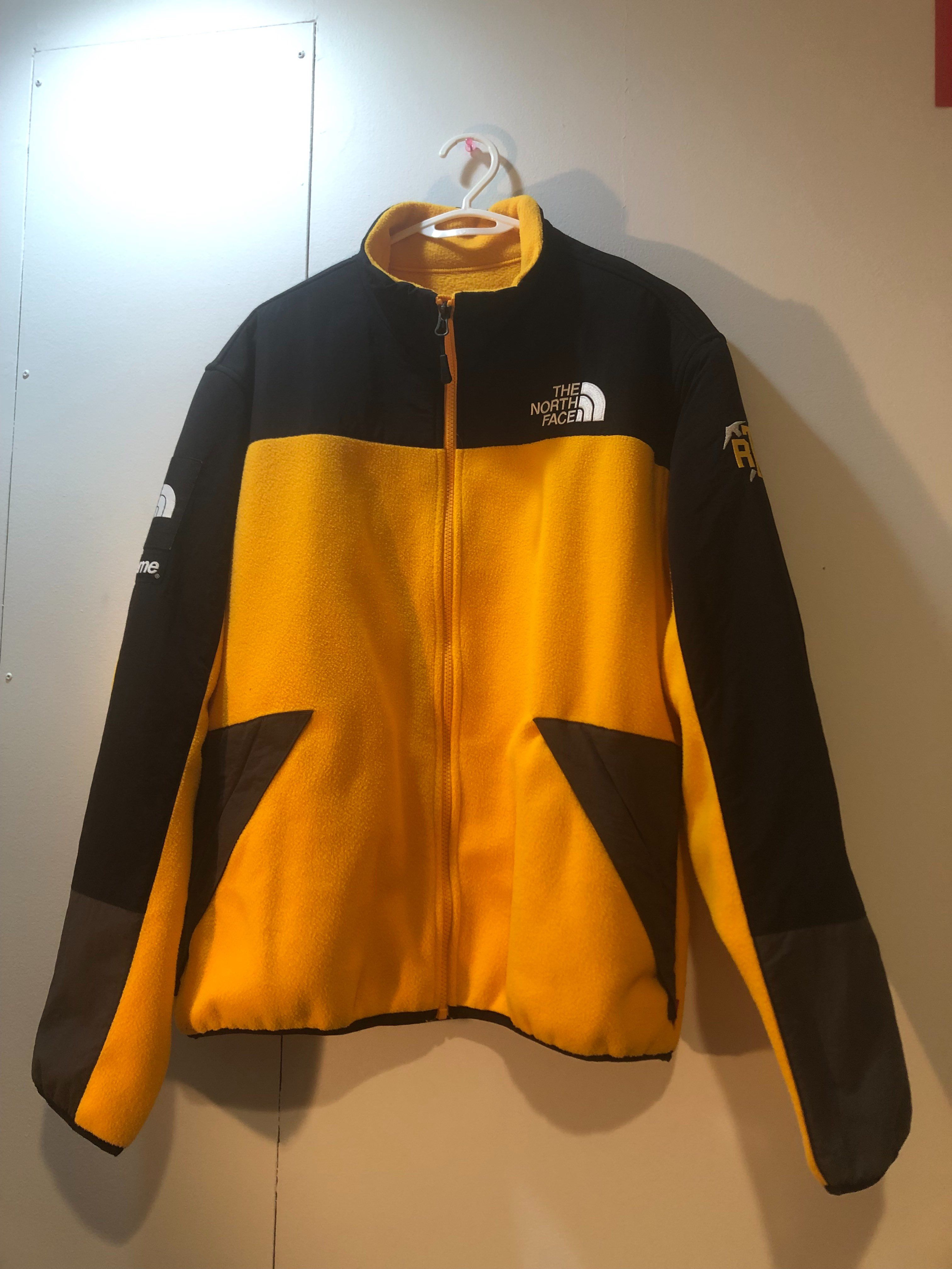 Supreme x The North Face RTG Fleece Jacket "Yellow"