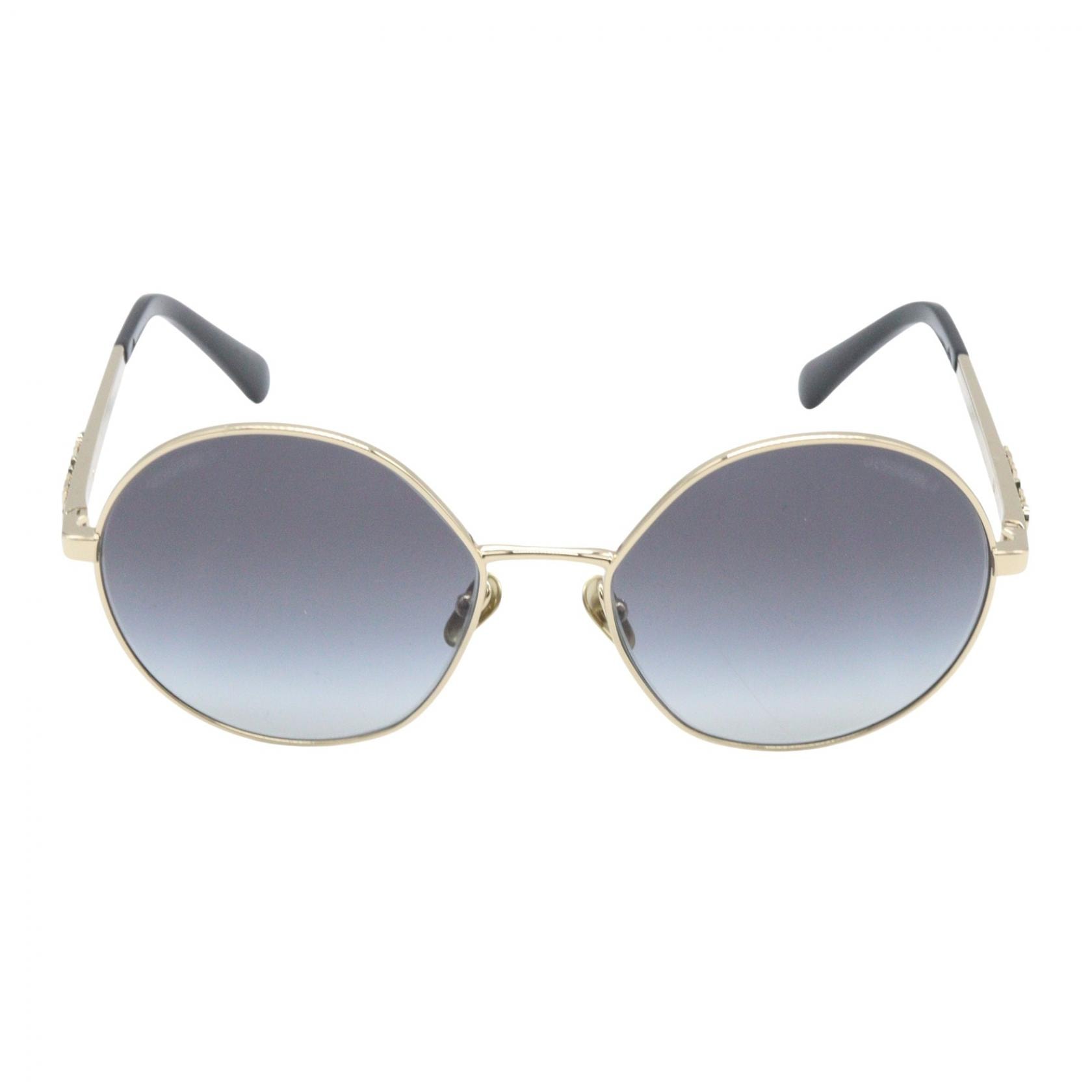 シャネル CHANEL サングラス サングラス 衣料品 メタル レディース ゴールド系 4269 395/S6 【中古】