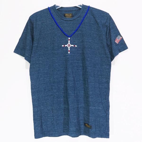 NEIGHBORHOOD ネイバーフッド 13SS ビーズ装飾 クロス Tシャツ