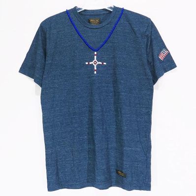 NEIGHBORHOOD ネイバーフッド 13SS ビーズ装飾 クロス Tシャツ