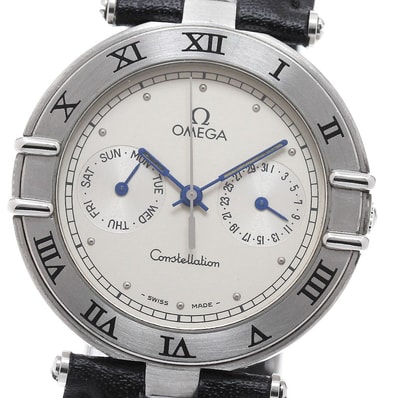 オメガ コンステレーション デイデイト クォーツ メンズ 【中古】