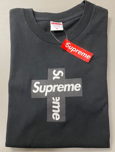 Supreme Cross Box Logo Tee "Black"