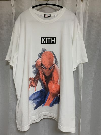 Marvel x Kith Spider-Man Action Vintage Tee "White"