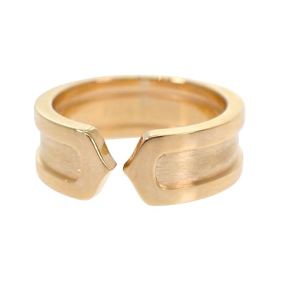 カルティエ CARTIER C2 9号 リング K18イエローゴールド #49 レディース【中古】【Aランク】