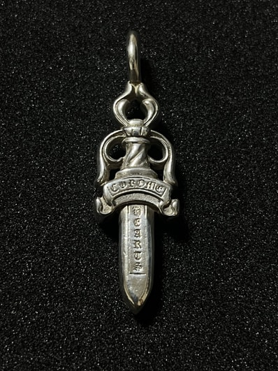 Chrome Hearts # 5 Dagger Charm "Silver"