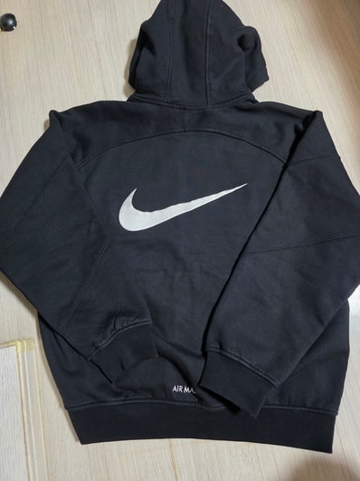 Supreme x Nike Zip Up Hooded Sweatshirt "Black"