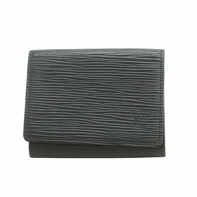 【6ed4049-k】ルイヴィトン 名刺入れ エピ アンヴェロップカルトドゥヴィジット M60652 ノワール【中古】メンズ レディース ユニセックス
