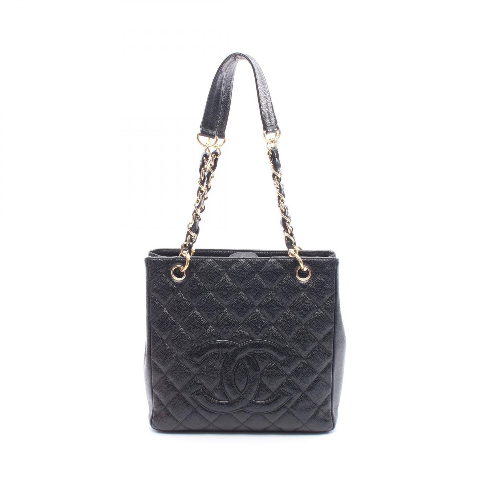 シャネル CHANEL マトラッセ PST トートバッグ バッグ カーフ(牛革) レディース ブラック系 【中古】