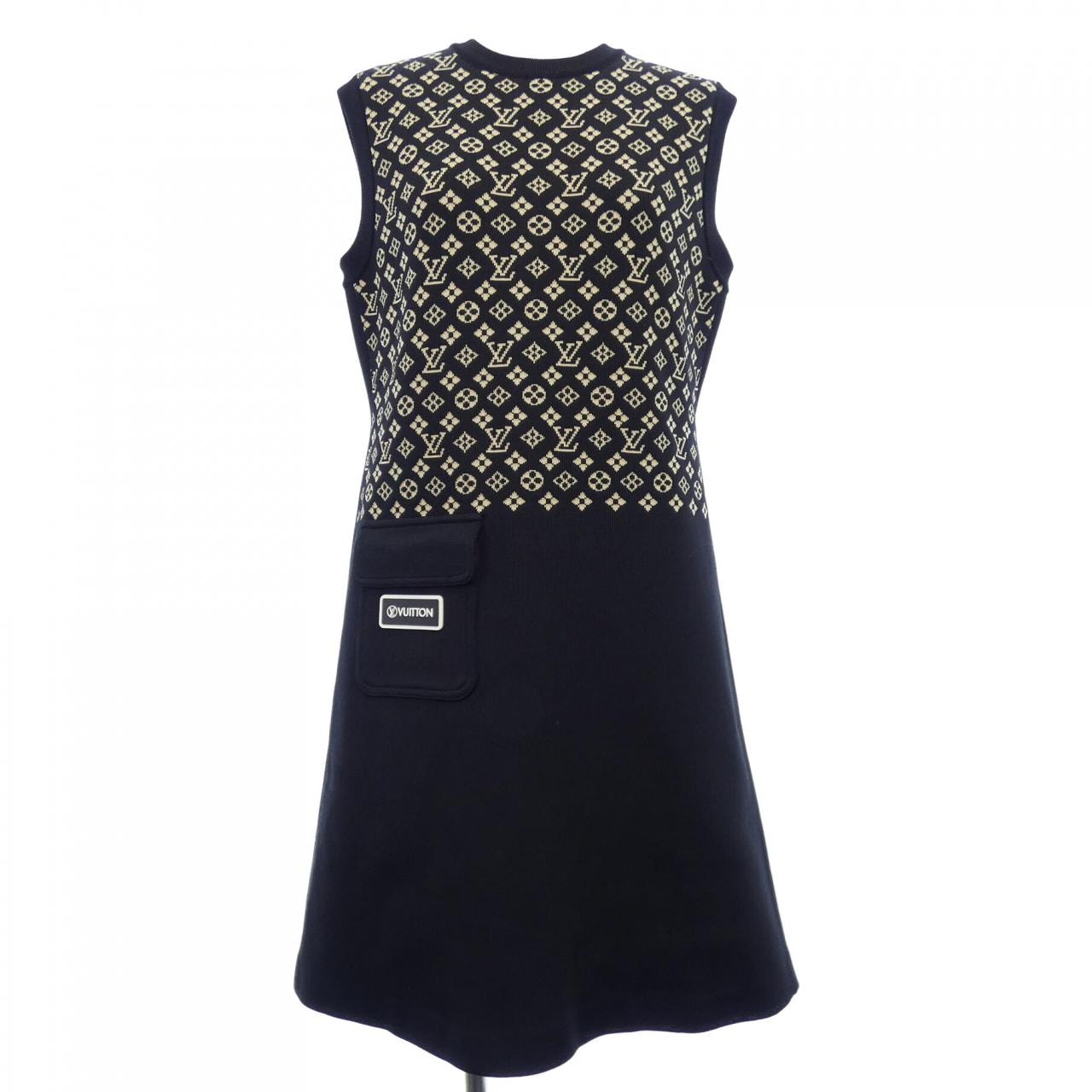 ルイヴィトン LOUIS VUITTON モノグラムニットAラインミニ FLKD08FN7 ワンピース