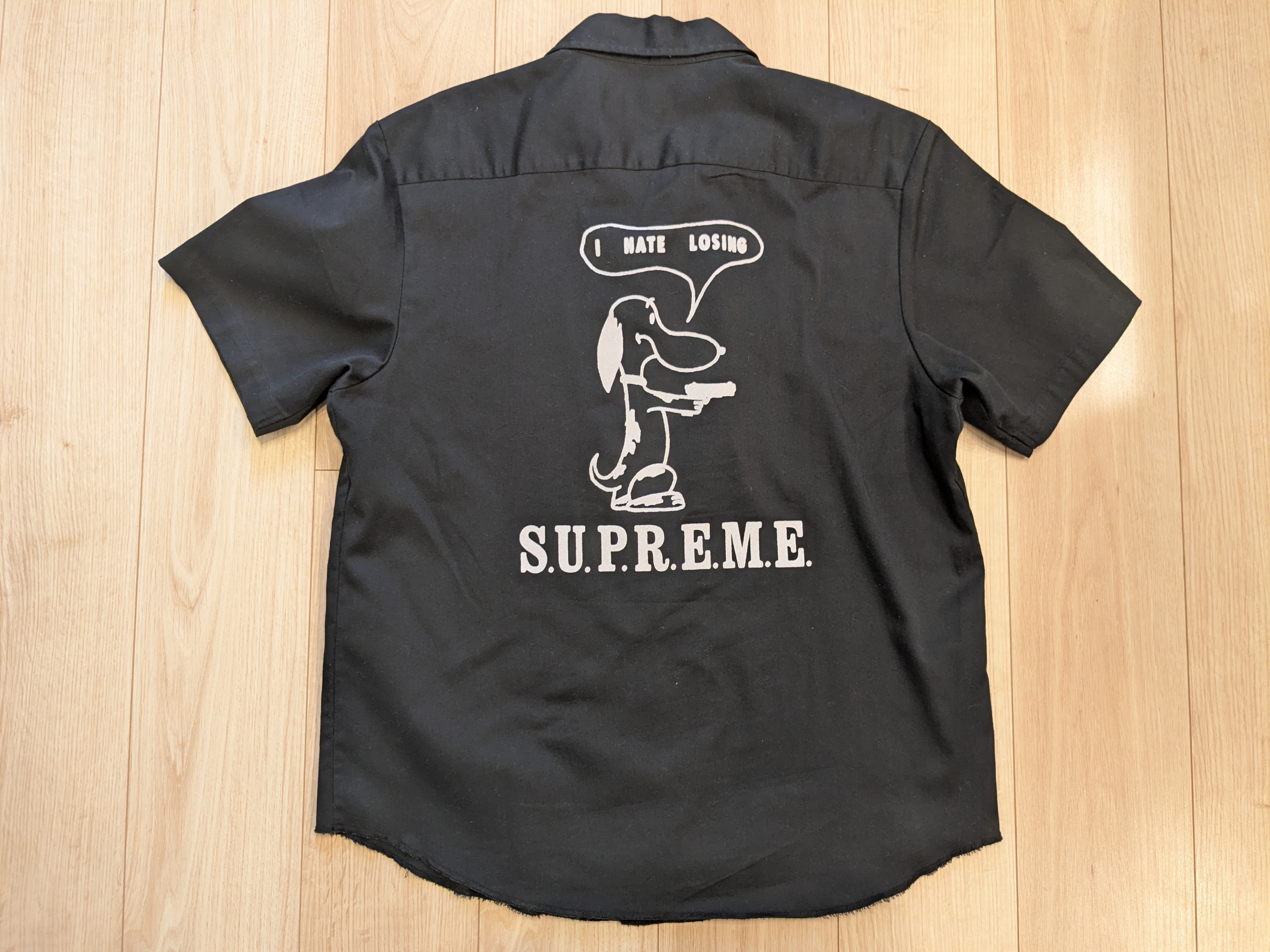 Supreme Dog S/S Work Shirt "Black"