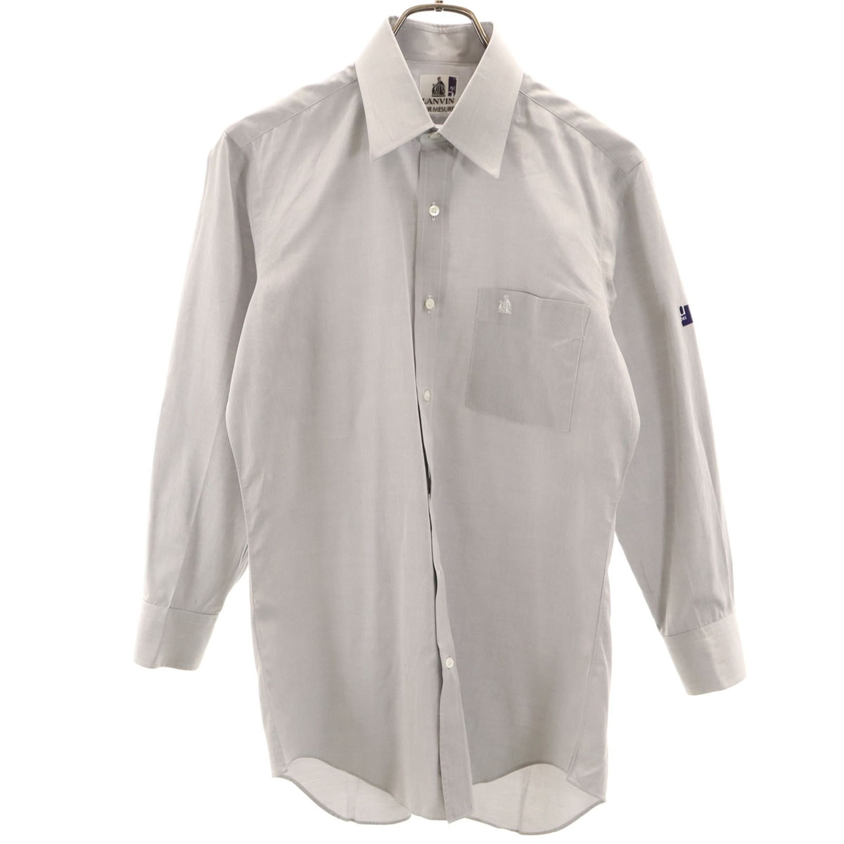 LANVIN ランバン 長袖 シャツ グレー